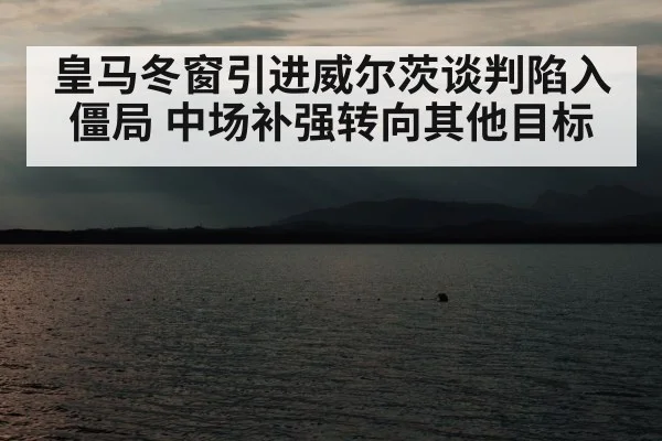皇马冬窗引进威尔茨谈判陷入僵局 中场补强转向其他目标